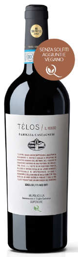 Télos Rosso DOC Valpolicella Superiore VEGAN 2017 0.75l Télos Rosso DOC Valpolicella Superiore VEGAN 2017 0.75l