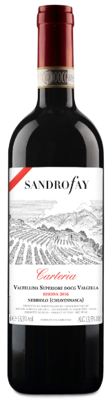 Carterìa DOCG Valtellina Sup. Valgella Riserva 2018 0.75l