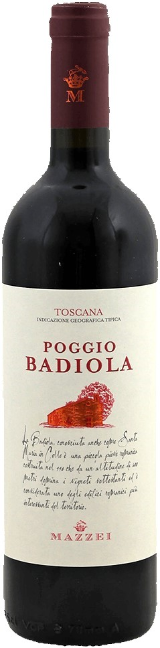 Poggio Badiola IGT Rosso Toscana 2022 0.75l