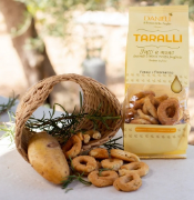 Taralli patate e rosmarino 240gr.
